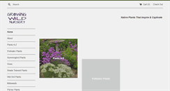 Desktop Screenshot of growingwildnursery.com